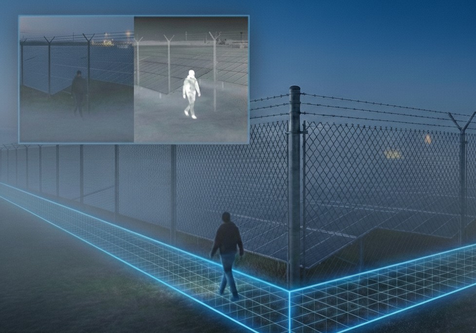 Noční střežení perimetru